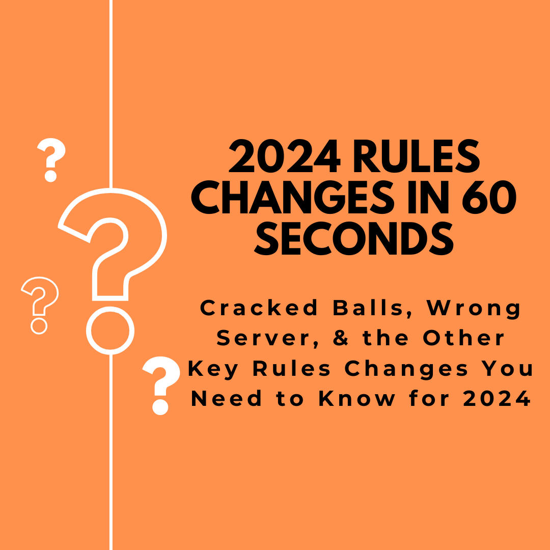 2024 Pickleball Rules Changes in 60 Seconds What You Need to Know