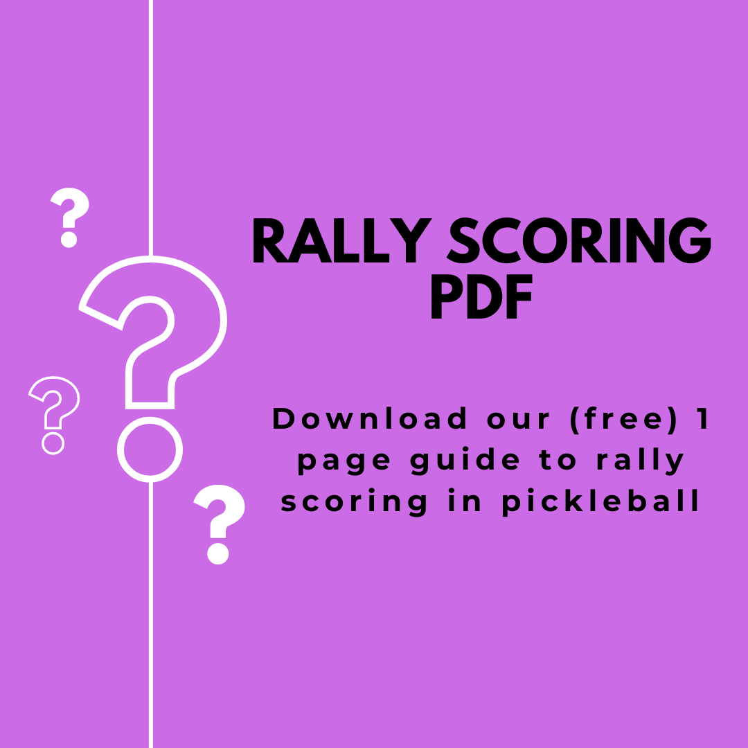 Pickleball Rally Scoring PDF Download 1 Page Step by Step Guide